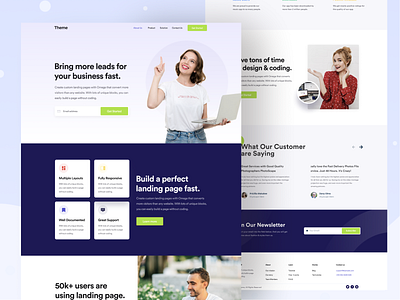 Design Agency Landing Page