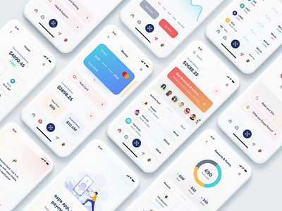 Wallet Mobile Apps Design apps bank finance mobile mobile app design smart ui uiux wallet