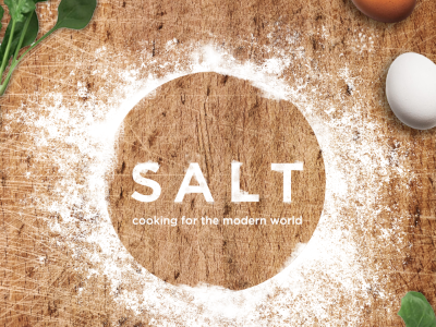 Salt, Cooking for the Modern World app book cooking food photoshop print salt web