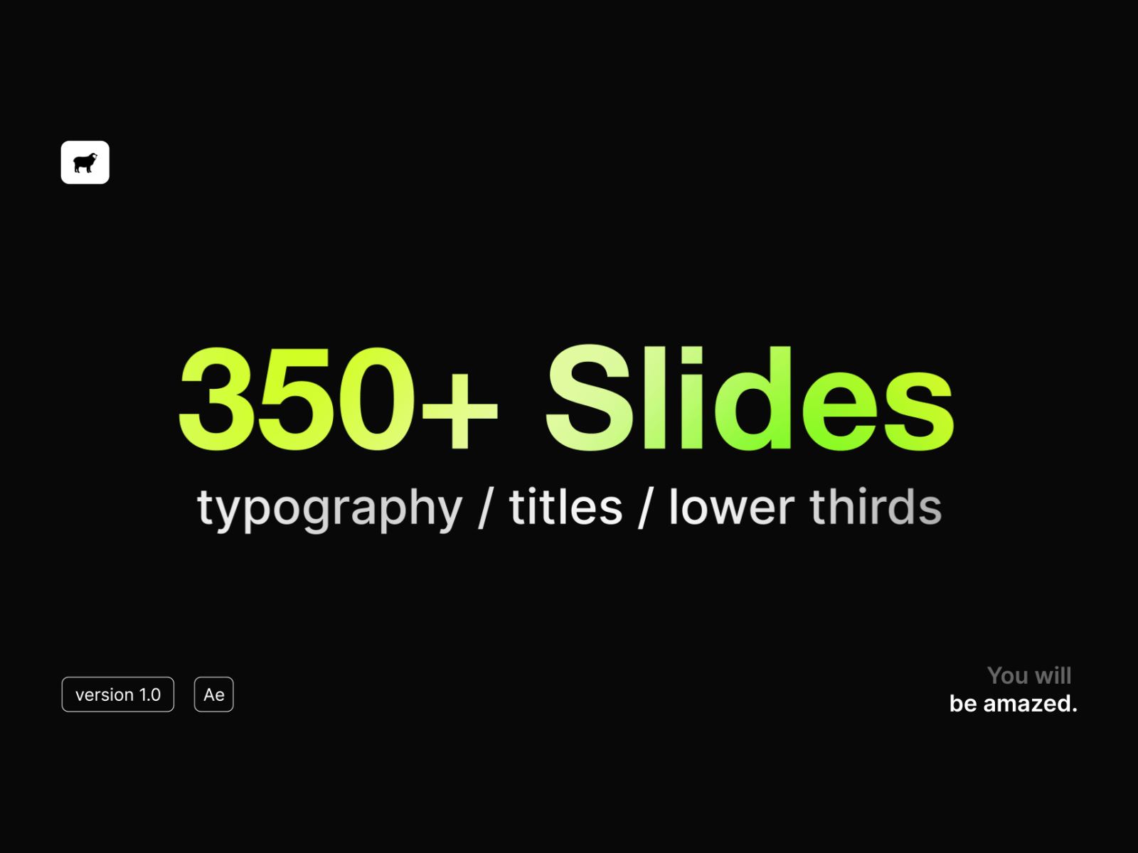 Just Typography Pack