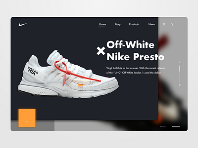 by får erosion Off White X Nike designs, themes, templates and downloadable graphic  elements on Dribbble