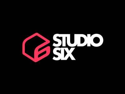 Studio Six logo clean design logo logo design logotype minimal sans serif type typography