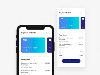 Here's my DailyUI challenge no. 2 - Credit Card Checkout app dailyui ui