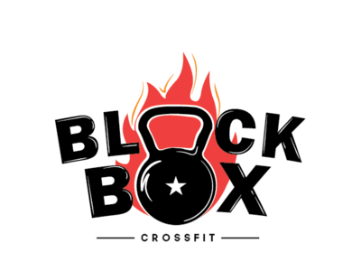 black box crossfit branding crossfit design gains gym gym logo health illustration logo yoga