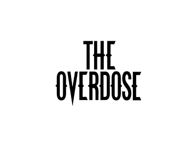 The Overdose Band Rock brand branding design graphicdesign logo logotipe logotipo new type typography