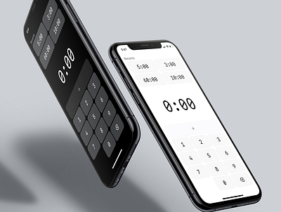 Epic Timer design ios mobile app mobile ui ui