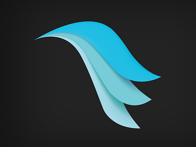 Sharang bird bird logo blue blue bird design illustration logo