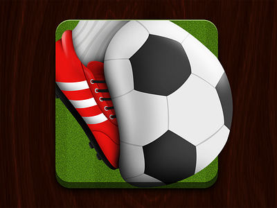 Shooting app design football app football illustration icon illustration logo sport illustration