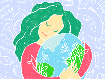 International Girls Day girlsday illustration internationalgirlsday peace