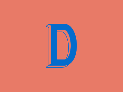 36(ish) Days of Type—D design graphic design illustration typography vector