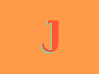36(ish) Days of Type—J color design graphic design illustration typography vector