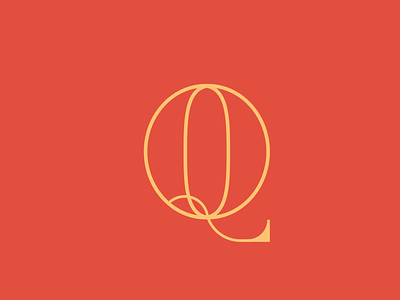 36(ish) Days of Type—Q color design graphic design illustration typography vector