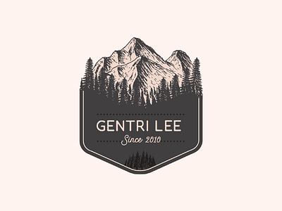 Gentri Lee Blogger Logo blogger lifestyle logo vector