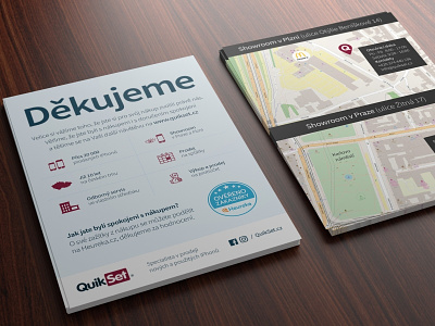 Flyer - QuikSet.cz flyer print design