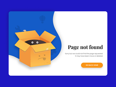 Daily UI 06 - 404 Page