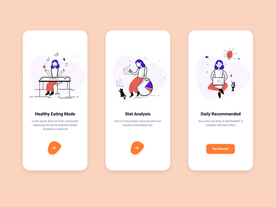 Design Daily 19 - Onboarding clean daily 100 challenge dailyui design design daily layout design layouts simple design ui deisgn