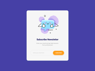 Design Daily 21 - Subscribe