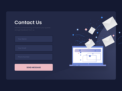 Design Daily 24 - Contact