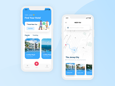 Design Daily 25 - Map clean daily 100 challenge dailyui design daily map design daily map hotel app map ui simple design ui deisgn