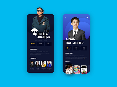 Design Daily 40 - Info Card clean daily 100 challenge dailyui layout design mobile app movie app simple design ui deisgn