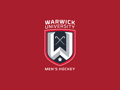 Warwick University Men's Hockey Logo logo sports team