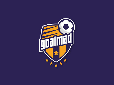 GoalMad - Unselected concept app football goal identity logo soccer