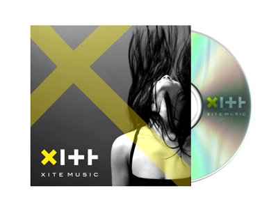 XITE Music branding identity logo design