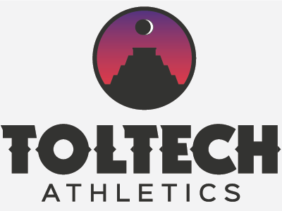 Toltech Athletics Logo logo pyramid