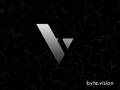 bv logo monogram bv byte design logo monogram vb vision