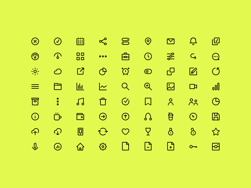 72 Icons Download​