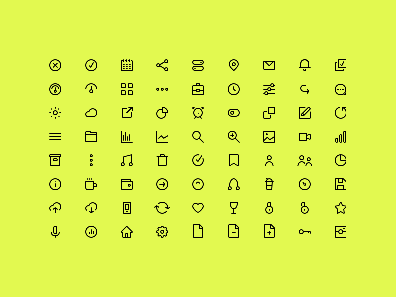 Download 72 Icons Download By Eleken On Dribbble