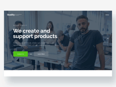 Consulting Company Landing Page