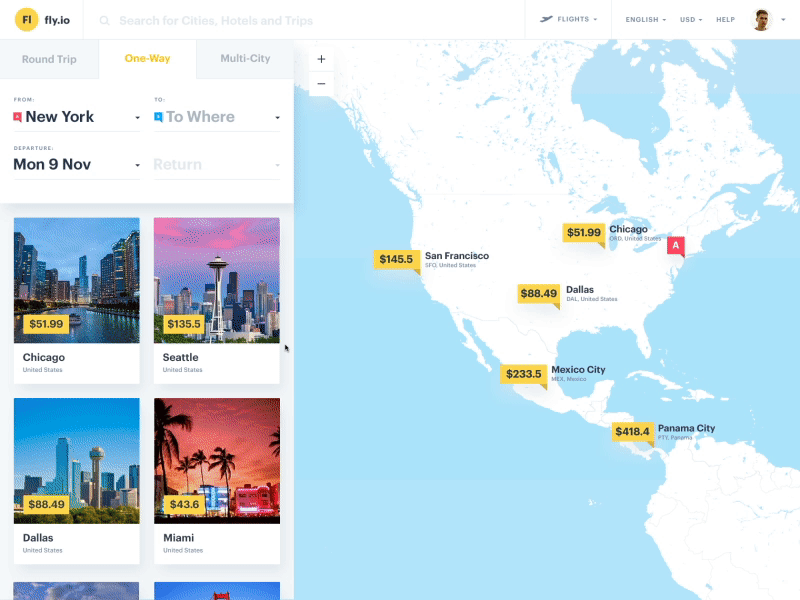 Flight Booking Concept