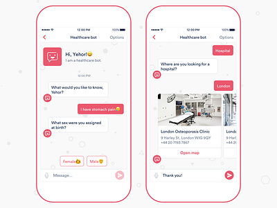 Healthcare Bot App