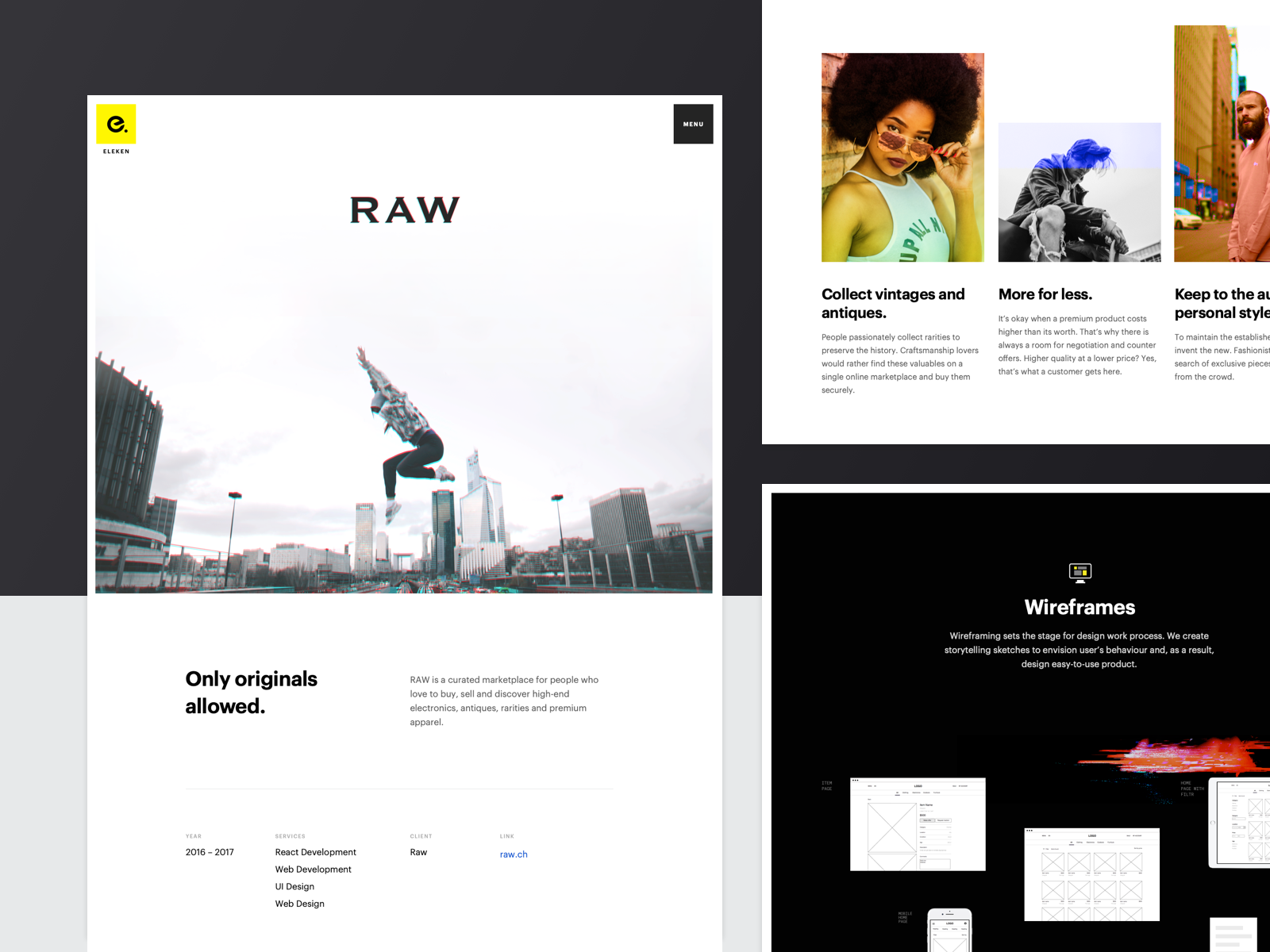 Eleken | RAW Case By Eleken On Dribbble