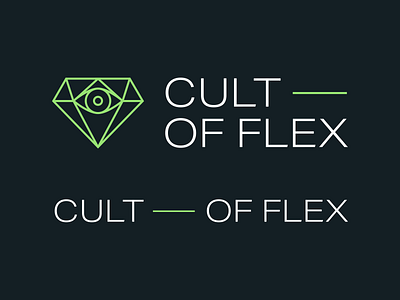 Cult Of Flex Branding branding pattern typography