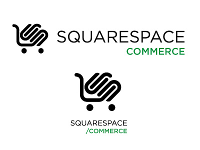 Squarespace Commerce contest logo squarespace commerce