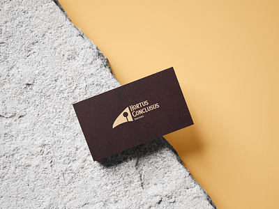 Hortus Conclusus - Concept Brand Identity - Business Card