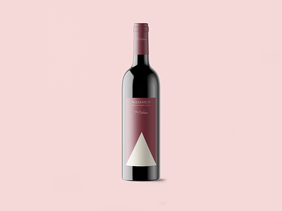 Terrecaudium - Aglianico Wine label design