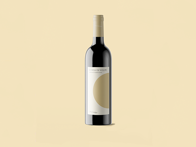 Terrecaudium - Coda di Volpe Wine label design