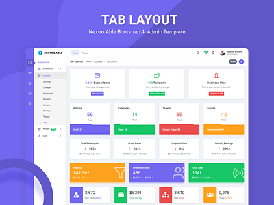 Tab Layout - Nextro Able Admin Template admin dashboard admin dashboard template admin design admin layout admin panel admin template admin templates admin theme bootstrap bootstrap 4 bootstrap admin bootstrap template bootstrap4 branding dashboad tab layout ui ui designer uidesign uiux