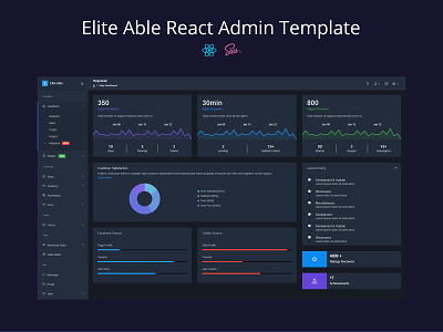 Elite Able React Admin Template admin admin dashboard admin dashboard template admin design admin panel admin template admin templates admin theme bootstrap 4 bootstrap admin branding design elite elite react react react admin react admin template react dashboard uidesign