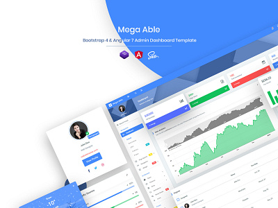 Mega Able Bootstrap 4 & Angular 7 Admin Dashboard Template admin dashboard admin dashboard template admin design admin panel admin template admin templates admin theme angular angular admin template angular dashboard bootstrap 4 bootstrap admin dashboard uidesign