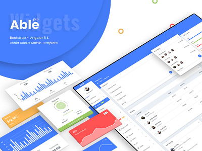 Widgets - Able Pro Admin Template