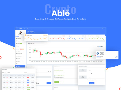 Crypto - Able pro Admin Template