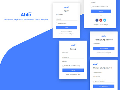 Able pro 8.0 Admin Template