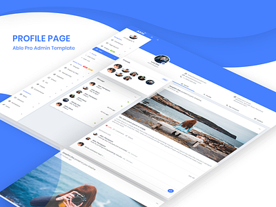 Profile Page - Able Pro Admin Template admin admin dashboard admin design admin panel admin template admin templates admin theme angular admin template angular dashboard angularjs bootstrap 4 bootstrap admin branding profile profile card profile page react reactjs ui ux uidesign