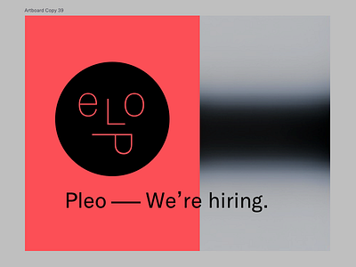 ☻ Pleo – We're hiring.