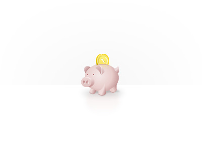 A bloody pig! coin fireworks icon illustration pig piggy pink