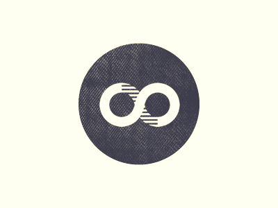 Infinity identity infinity logo mark retro